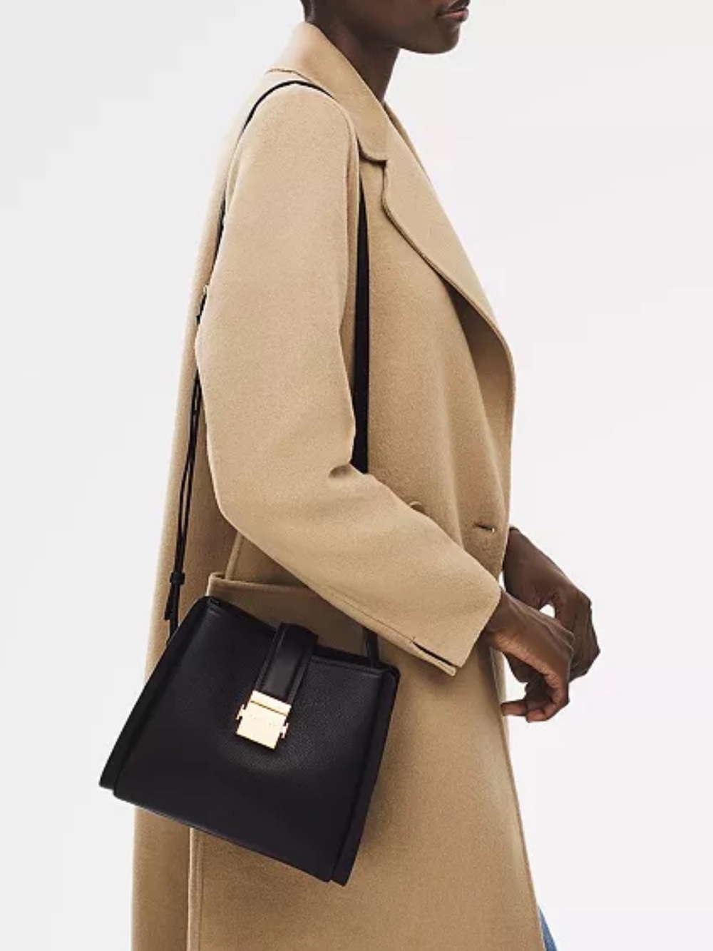 RADLEY LONDON Sloane Mews Crossbody Bag Black Leather Travel Organizer